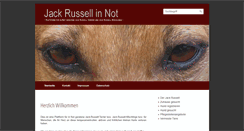 Desktop Screenshot of jack-russel-in-not.de